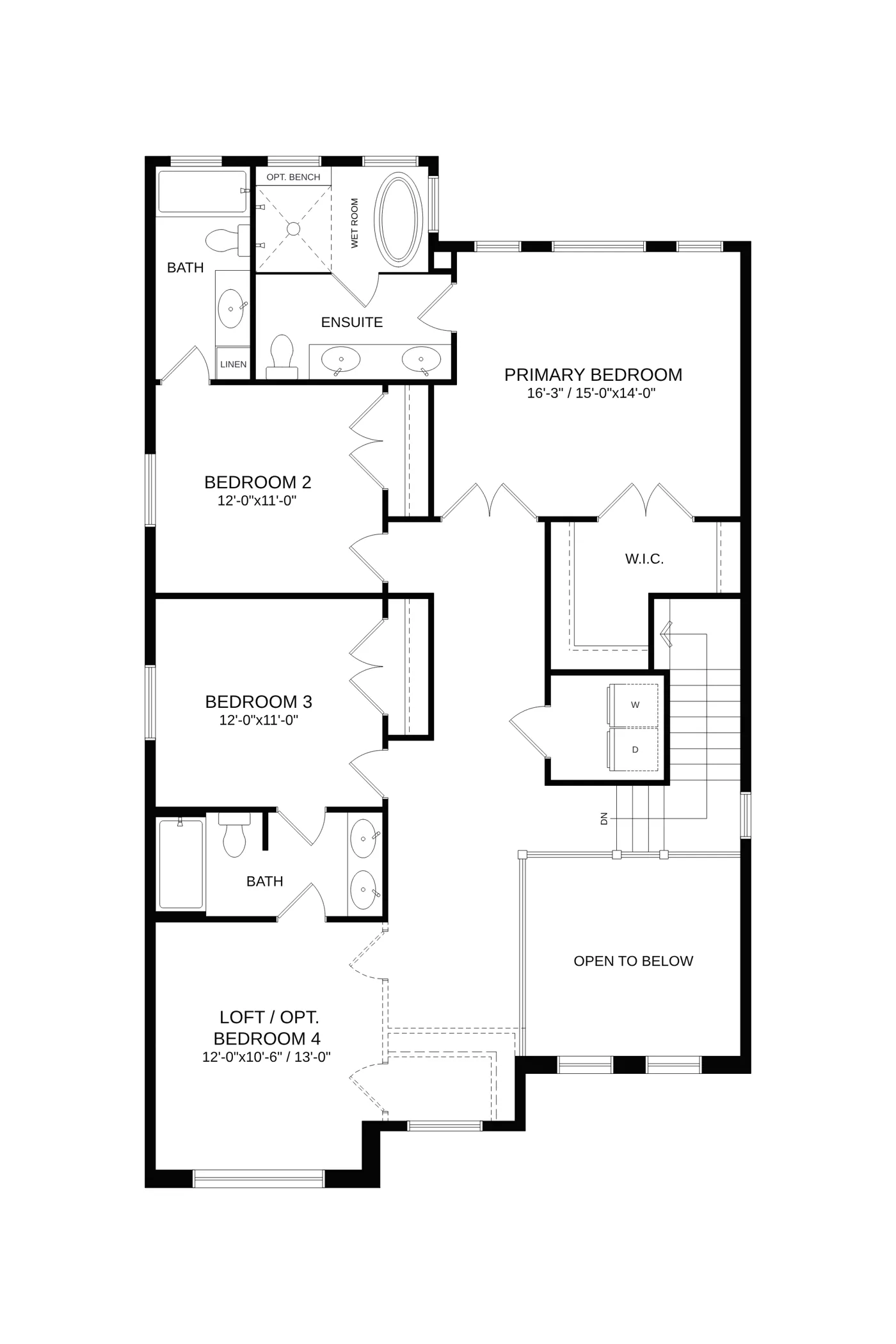 The Willow Second Floor
