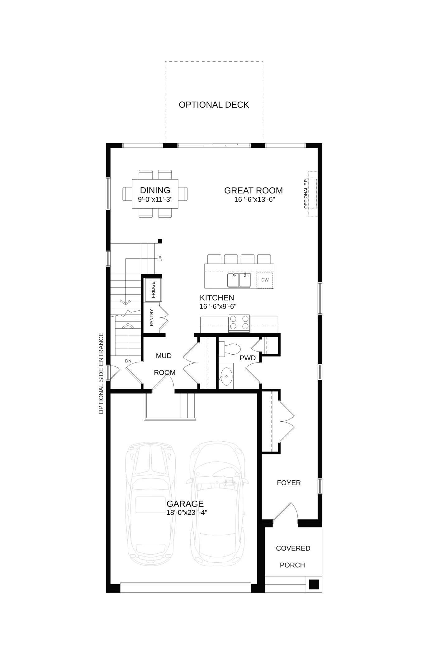 The Walnut Main Floor