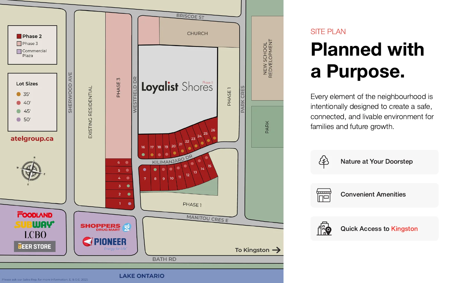 Loyalist Shores Neighbourhood Guide — page 4 of 9