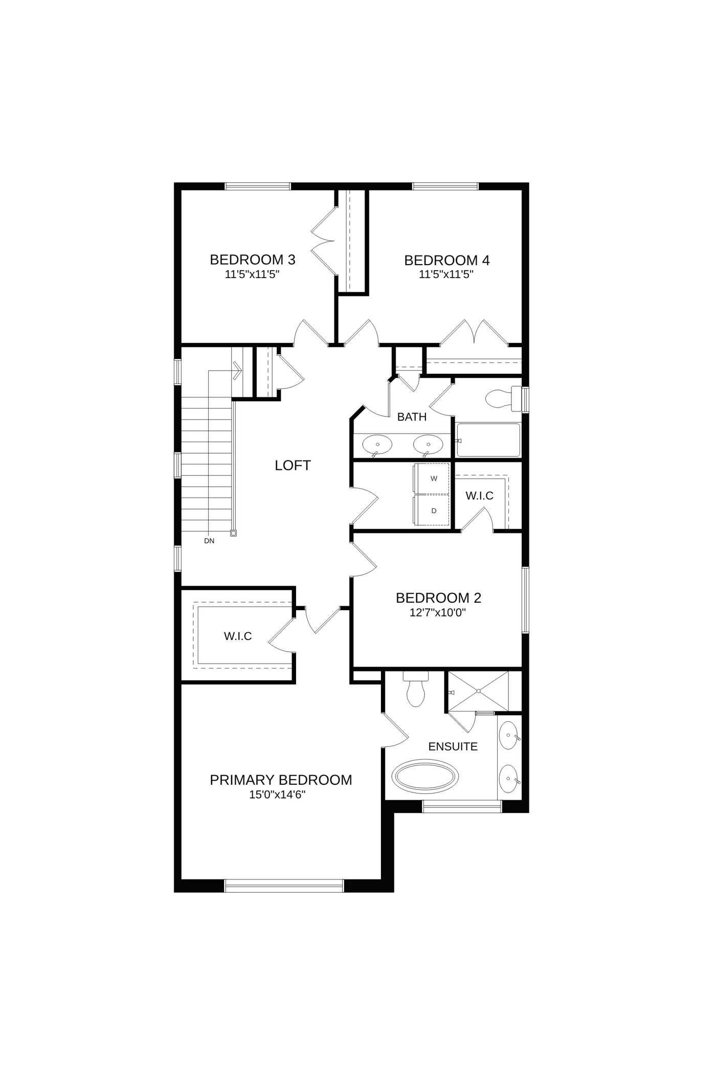 The Walnut Second Floor
